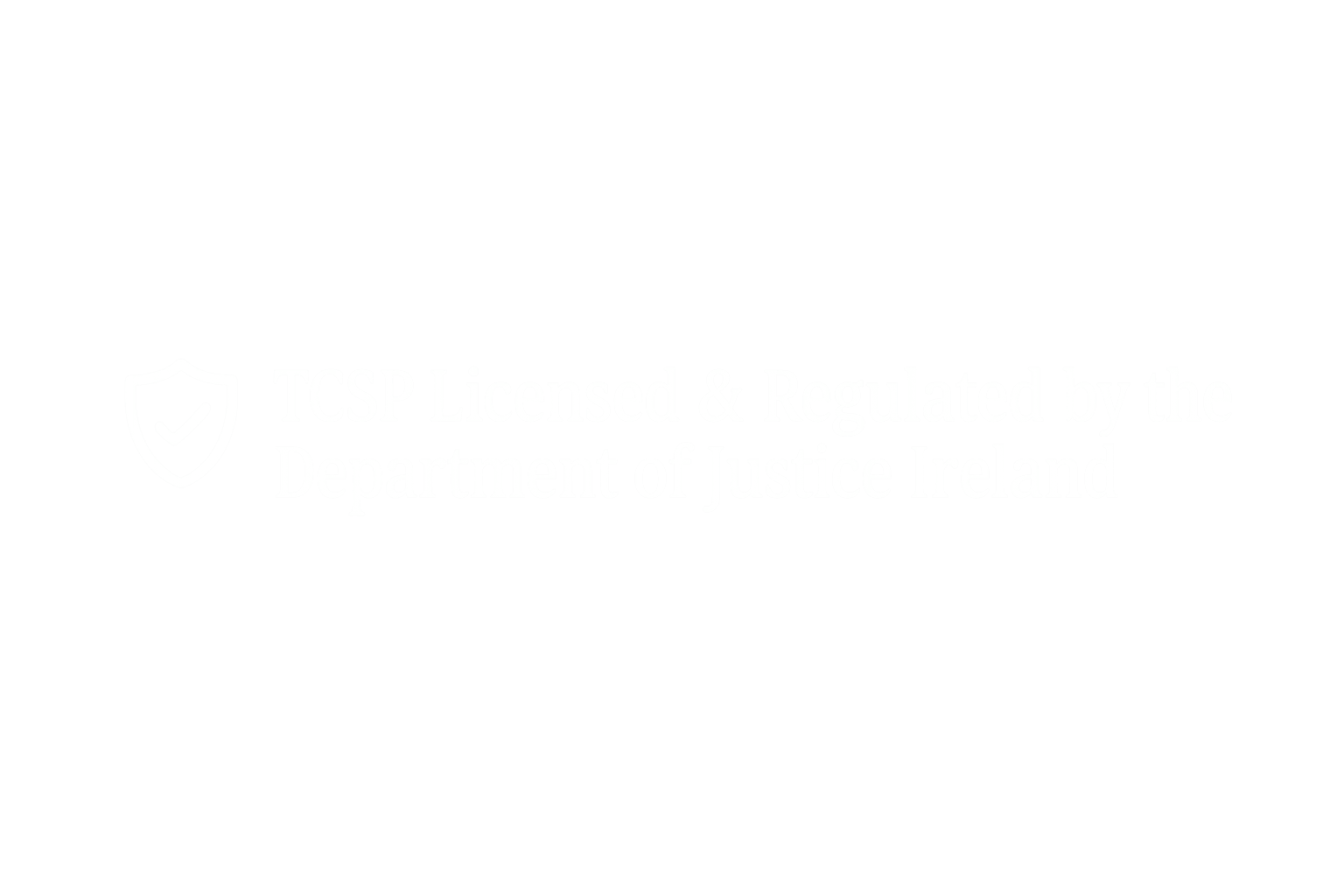 TCSP Licensed and regulated by the Department of Justice Ireland